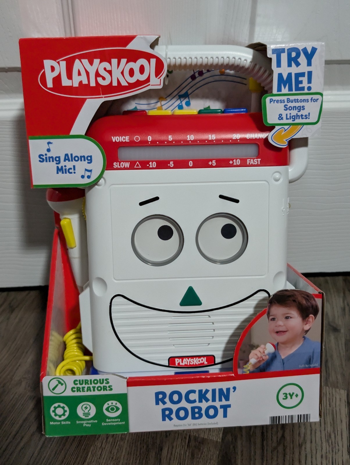 NIB Playskool Rockin’ Robot VTG 1991 Reissue 2026 Walmart Exclusive Toy Story