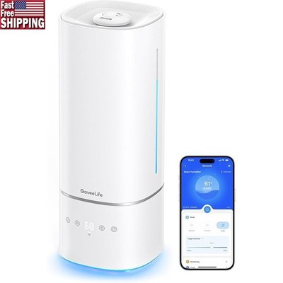 Smart Humidifier WiFi APP Control Voice Activated Auto Mode Diffuser Night Light
