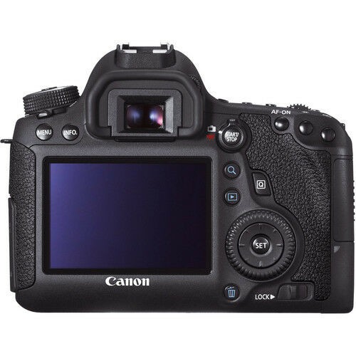 Canon EOS 6D 20.2MP Digital SLR Camera - Black (Body Only