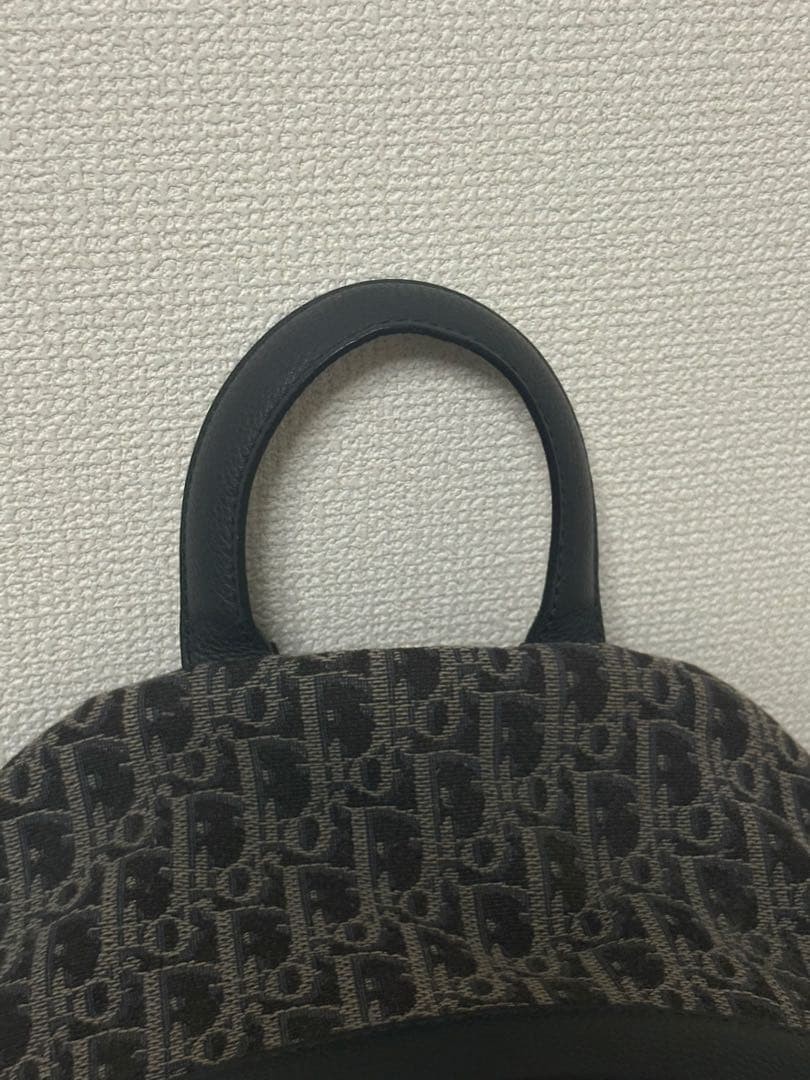 Dior Oblique Allover Pattern Backpack Rucksack Na… - image 13