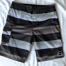 O Neill Striped Board Shorts Men s Size 34