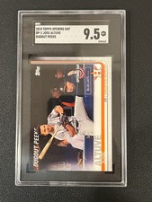 Jose Altuve 2019 Topps Opening Day Dugout Peeks SGC 9.5 Astros 