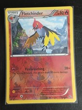 FLETCHINDER 17/106 UNCOMMON FLASHFIRE POKEMON REVERSE HOLO NM