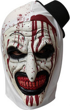 Terrifier Art the Clown Mask   Realistic Horror Latex Costume Mask   Adult Kille