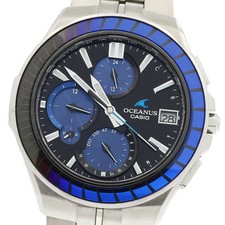 Casio OCW-S5000EK-1AJF Oceanus Manta Edo Kiriko Solar Radio Controlled Men's