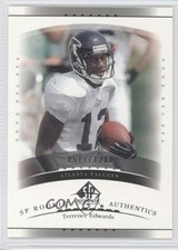 2003 SP Authentic Rookie Authentics Terrence Edwards (Should Be Card #177) 0a7. rookie card picture
