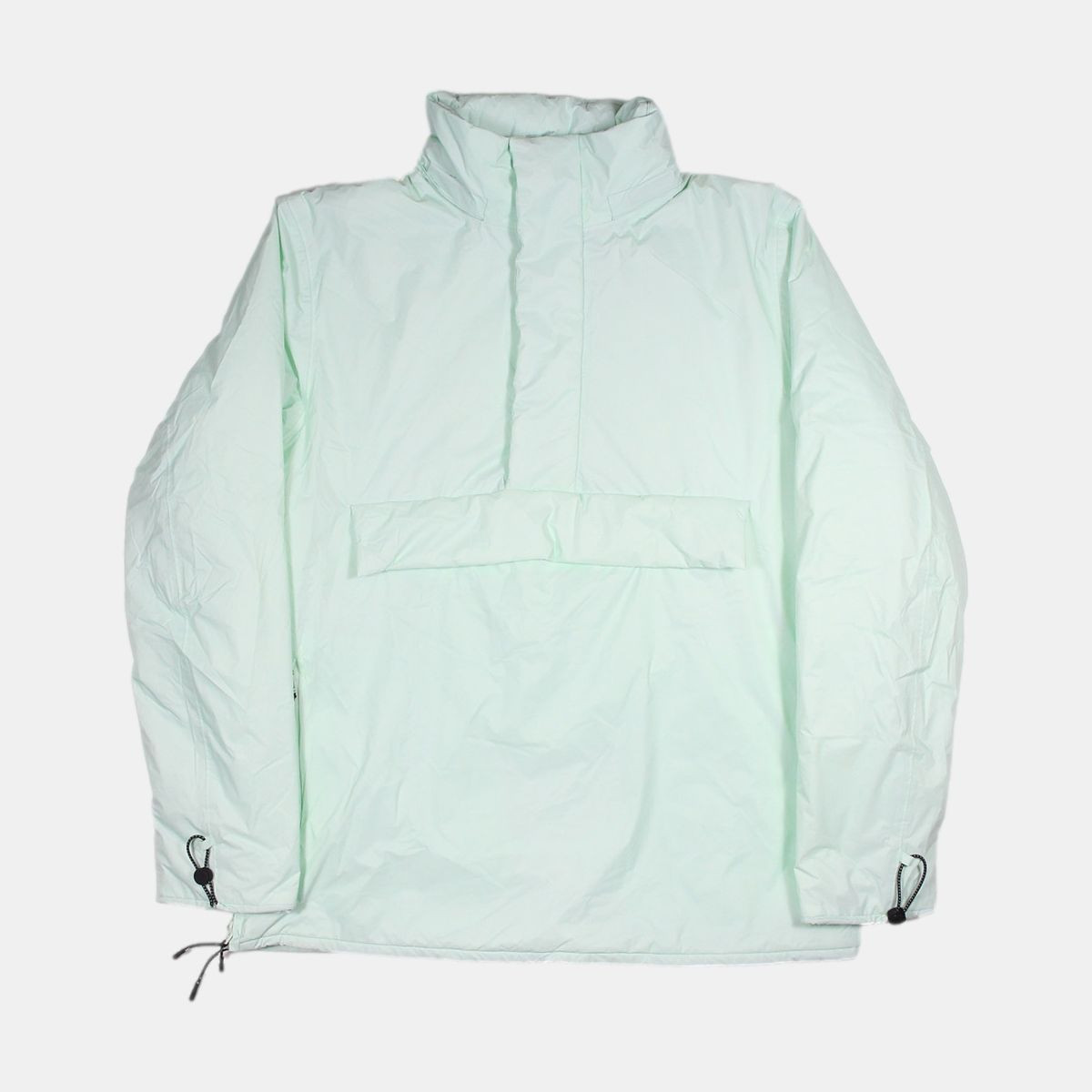 Men's Green Polyurethane Short Rain Jacket - Size M