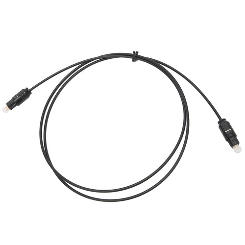 Optical Fiber Transmission Cable PVC 1m Optical Cord For Home Theater NEW - Afbeelding 2 van 12