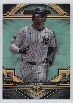 2024 Topps Triple Threads Aquamarine /149 Juan Soto #46 o7m