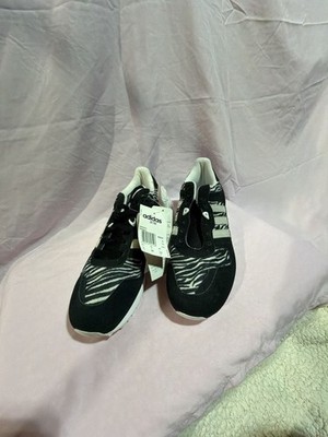 Adidas ZX 700 Size 10.5  Zebra Print Black White Casual Shoes