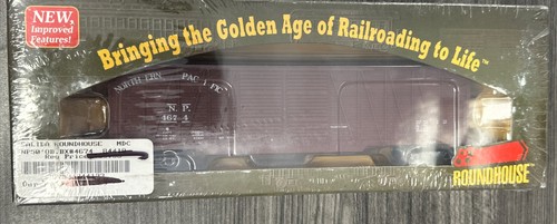 Roundhouse RTR #84419 50’ vagón de carga automático de una sola funda Northern Pacific nuevo en caja | Zustand: New