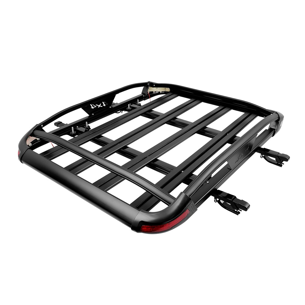 50"x38" Roof Rack Cargo Carrier Basket Crossbar w/ LED Light For Mercury Mariner