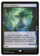 Misty Rainforest [Foil] Prices | Magic Zendikar Rising Expeditions