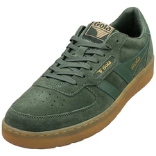 Gola Hawk 86 Mens Fashion Sneakers in Green