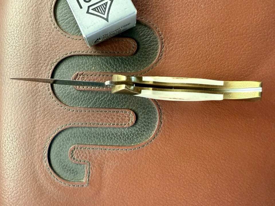 Faca de bolso Boker Scout 2004 trava lâmina traseira Alemanha Solingen 4 polegadas fechada - Imagem 3 de 4