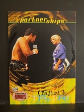 2002 Fleer WWE Absolute Divas #54 Tajiri / Torrie Wilson PS HOF