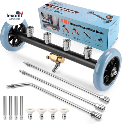 #ad 3 In 1 under Carriage Pressure Washer Attachment 16 Inch Pressure Washer Underc $78.98