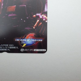 Japanese Telephone Card The King of Fighters 2001  - K' - SNK NEOGEO