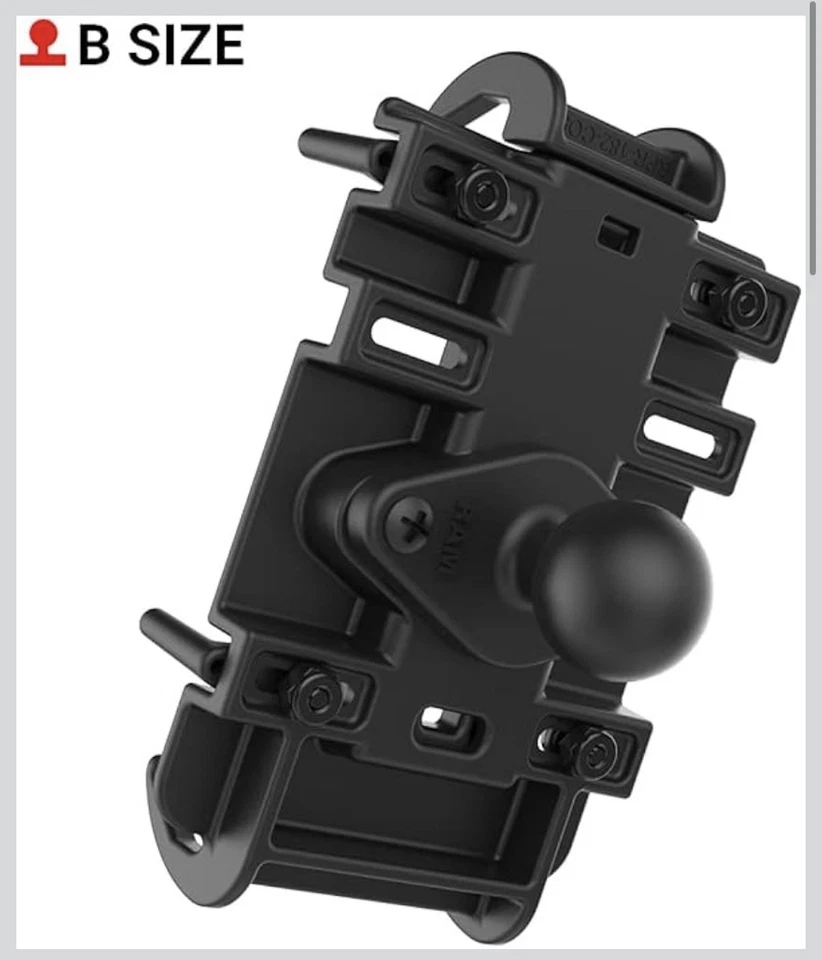 RAM Mounts Quick-Grip Small Phone Holder with B Size Ball RAM-HOL-PD3-238AU - Image 2 of 4