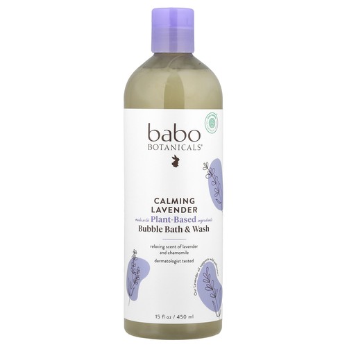 Bubble Bath & Wash, Calming Lavender, 15 fl oz (450 ml)