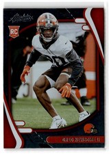 2021 Panini Absolute Greg Newsome II RC #198 Cleveland Browns