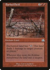Barbed Field #83 *Normal* (LP) - Prophecy MTG