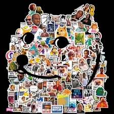 337Pcs Funny Meme Stickers Pack, Waterproof Funny Stickers, Vinyl Sarcastic Meme