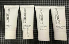 Bodyography Travel Size VEGAN Bundle Shampoo Conditioner Lotion Body Wash Set 4