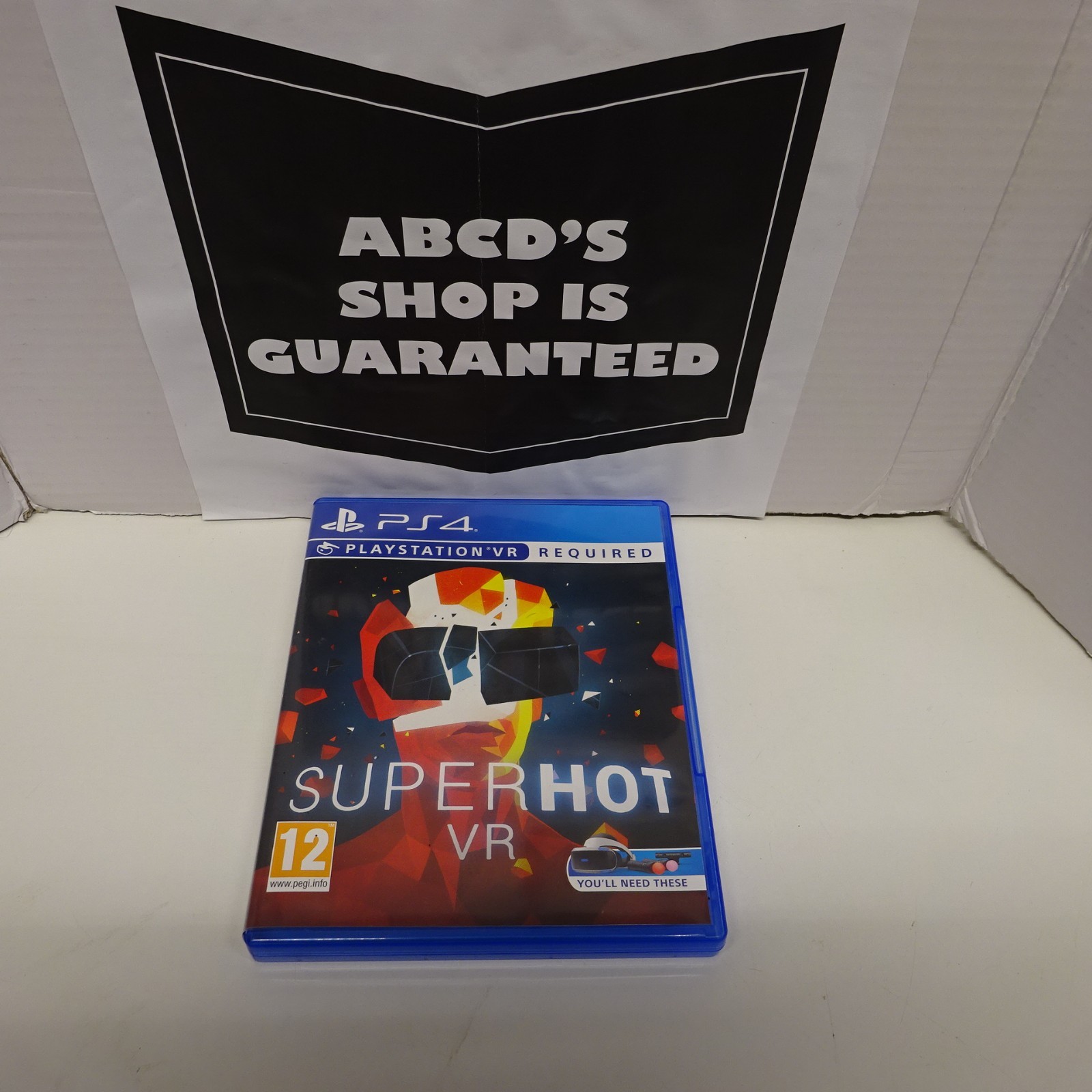 Superhot VR PS4 Game PAL (PSVR Required) . PS4/PS5 *Superb disc*