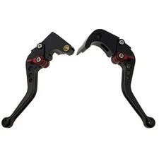 Hand Black For Honda CBR 600RR 07-19 CNC Shorty Brake & Clutch Levers Finger
