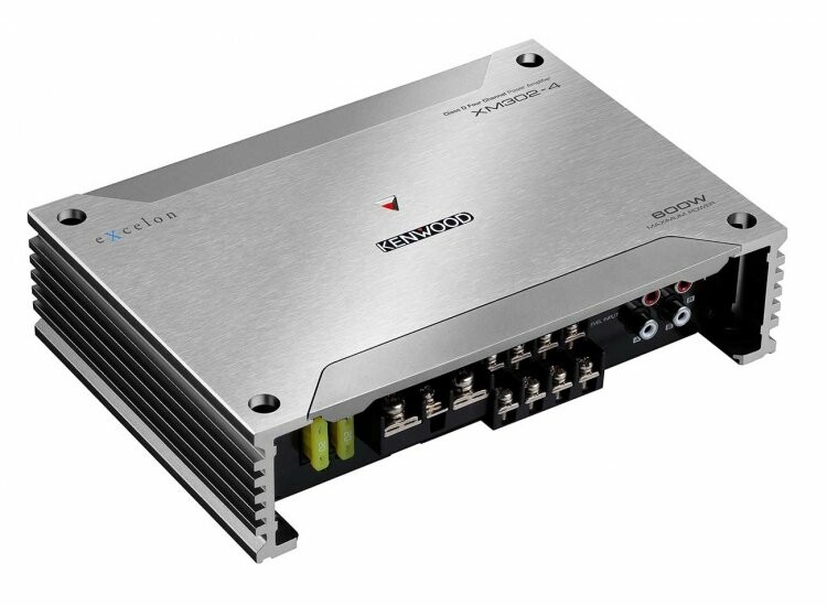 4-канальный морской усилитель Kenwood eXcelon XM302-4 мощностью 300 Вт RMS класса D 46990₽