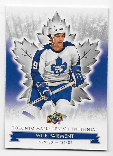 2017 UPPER DECK MAPLE LEAFS CENTENNIAL BASE Hockey (#1-100) U-Pick From List - Picture 64 of 101