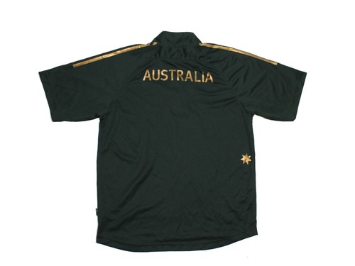 Australia Cricket Vintage Jersey ADIDAS size Large 1/4 Zip - Picture 3 of 5