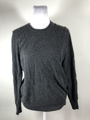 New Naadam Sweater Womens Medium Cashmere Sweater Smoke Color Casual