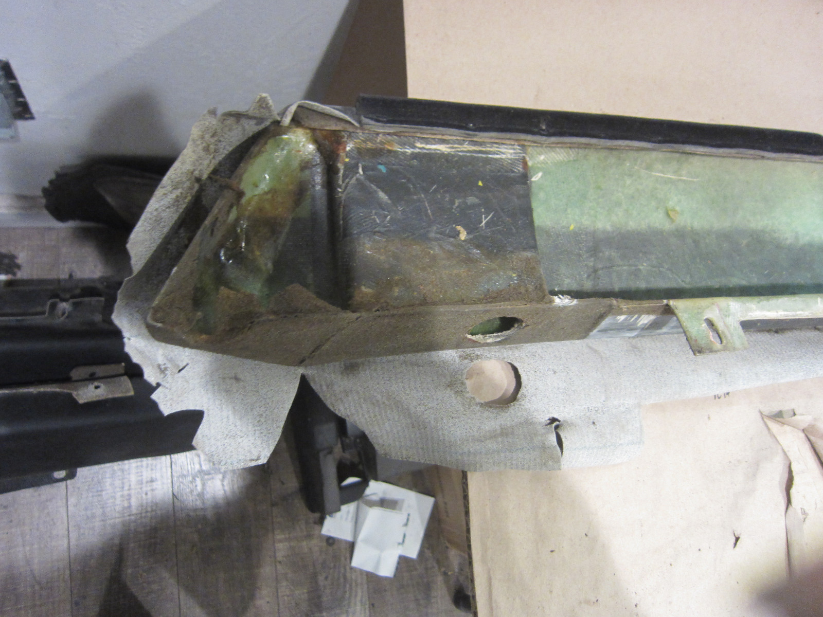 Ferrari Mondial - LH Door Upper Panel - P/N 61774100