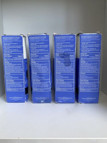 4 x Neutrogena T/Sal Therapeutic Shampoo, 4.5 oz - DAMAGED PKG - Picture 5 of 9