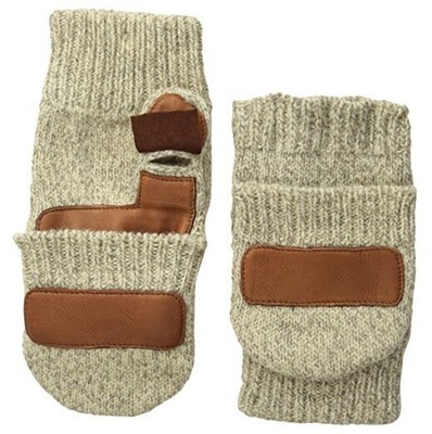  Men's Four Layer Glomitt Small Brown Tweed