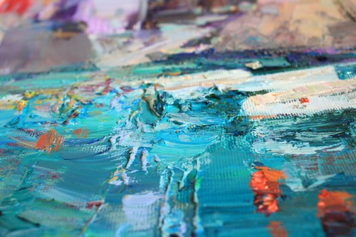 Riomaggiore, Cinque terre painting Original art Oil on canvas by S Chernyakovsky - Picture 12 of 17