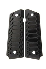1911 Grips FITS ALL Gov. & Clones G10 GZS-COBRA SKELETONIZED w/ black INSERT NEW