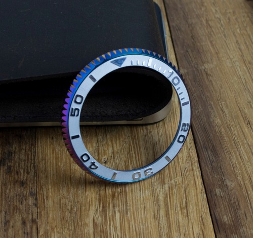 Bisel arco iris + inserto para reloj Seiko SKX007/9 SRPD 120 clics unidireccional - Imagen 7 de 14