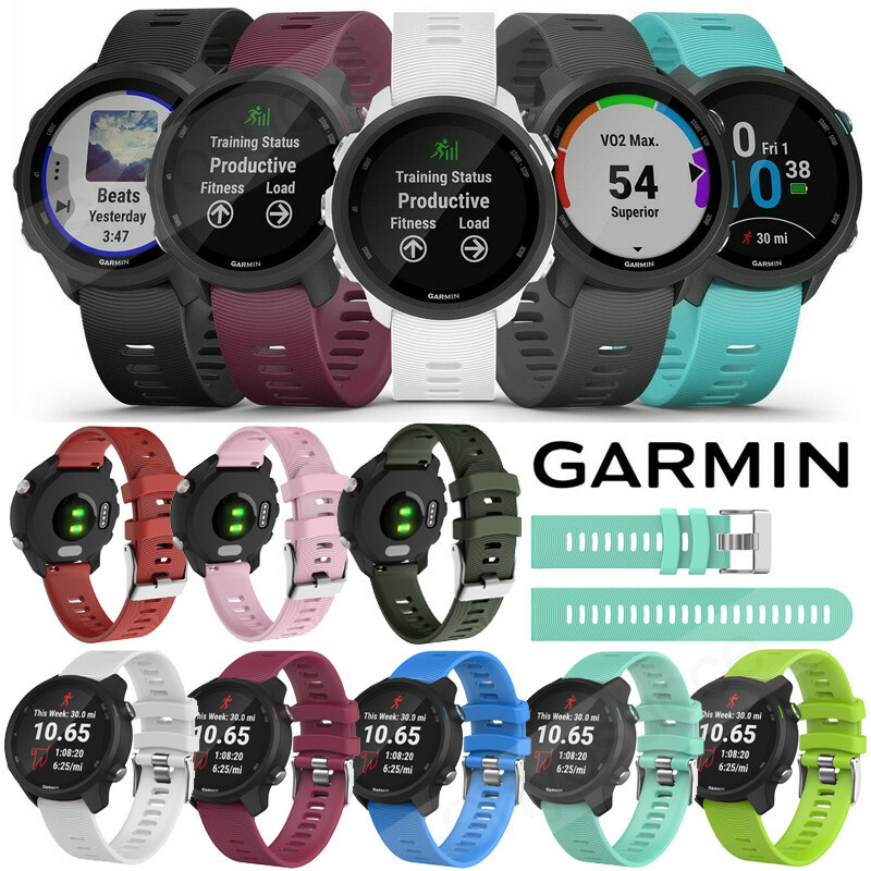 Für Garmin Forerunner 245/245 Music/Vivomove Silikon Armband
