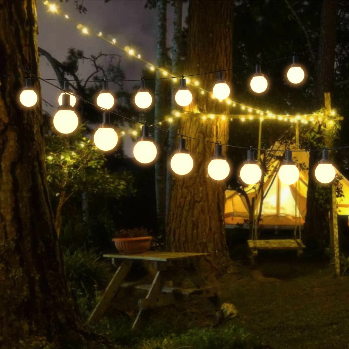 GOODSMANN Low Voltage Indoor String Lights 3800K 0.5W 45 Lumen