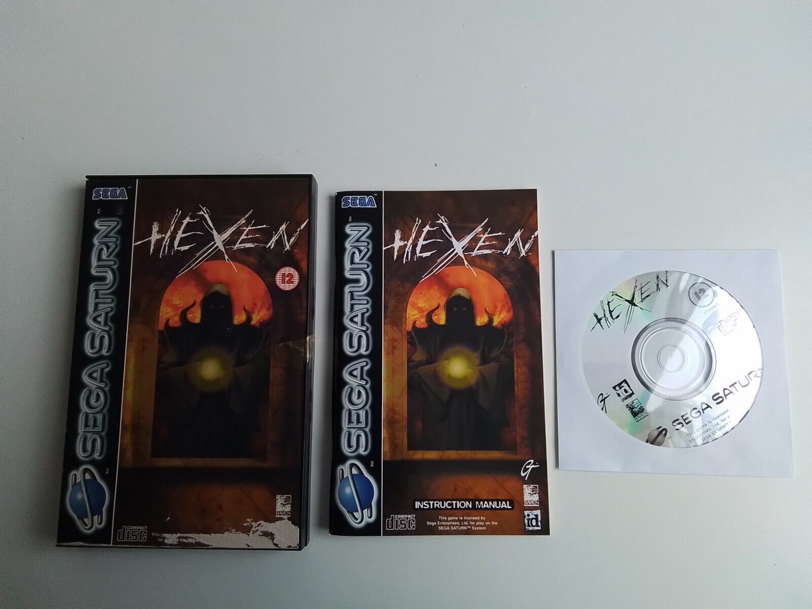 Hexen Complet sur SEGA Saturn !!!!