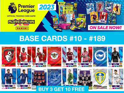 Panini Premier League Adrenalyn XL 2022/23 Base Cards #10 - #189