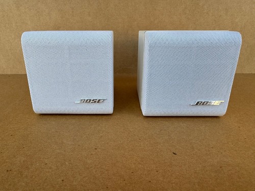 Bose Acoustimass  Speakers First Edition White,One Pair - Photo 1/6