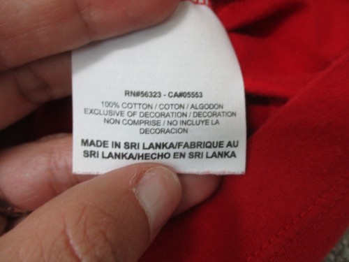 Nike Shirt Small Adult Red Athletic Casual Just Do It V Neck Slim Fit Womens S - Picture 7 of 8