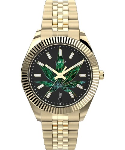 Timex x Jacquie Aiche High Life 41mm Stainless Steel Bracelet Watch IN STOCK