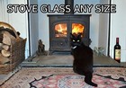 Stove glass cut to any size - heat resistant to 760*C 