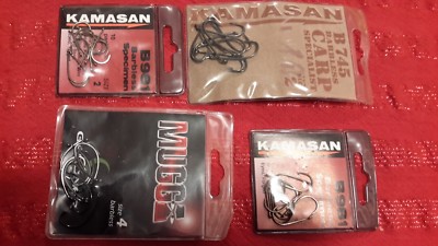 KARPFEN ANGELHAKEN MUGGA, KAMASAN, STARK ZUVERLÄSSIG