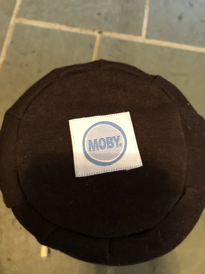Novo Moby Wrap Porta-Bebês/Sling Marrom Chocolate - Design Ergonômico - Imagem 3 de 4